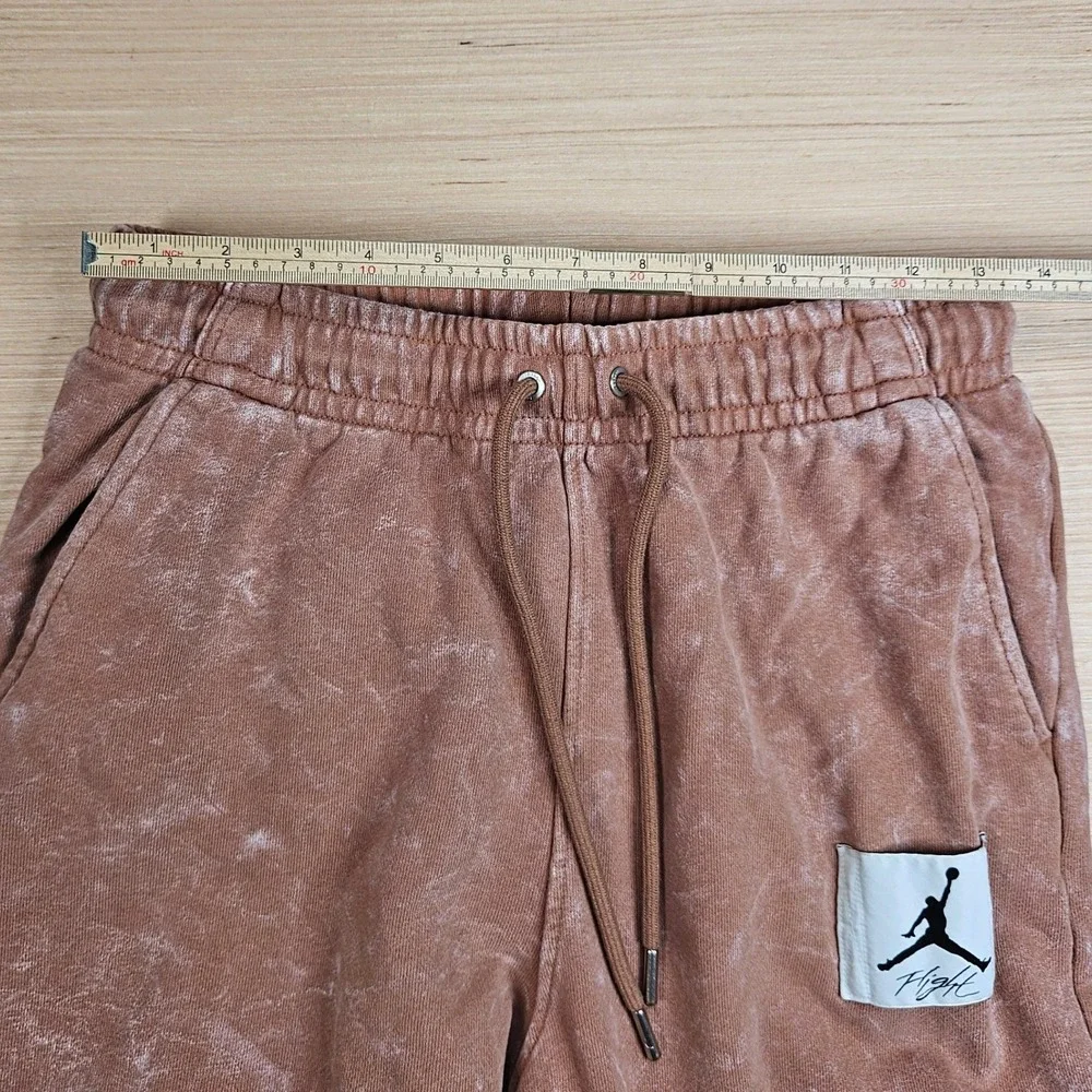 Jordan Flight Fleece Sweatpant Men S Brown Acid Wash Jogger DR3089-215